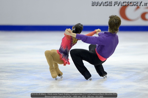 2013-02-28 Milano - World Junior Figure Skating Championships 2117 Lina Fedorova-Maxim Miroshkin RUS